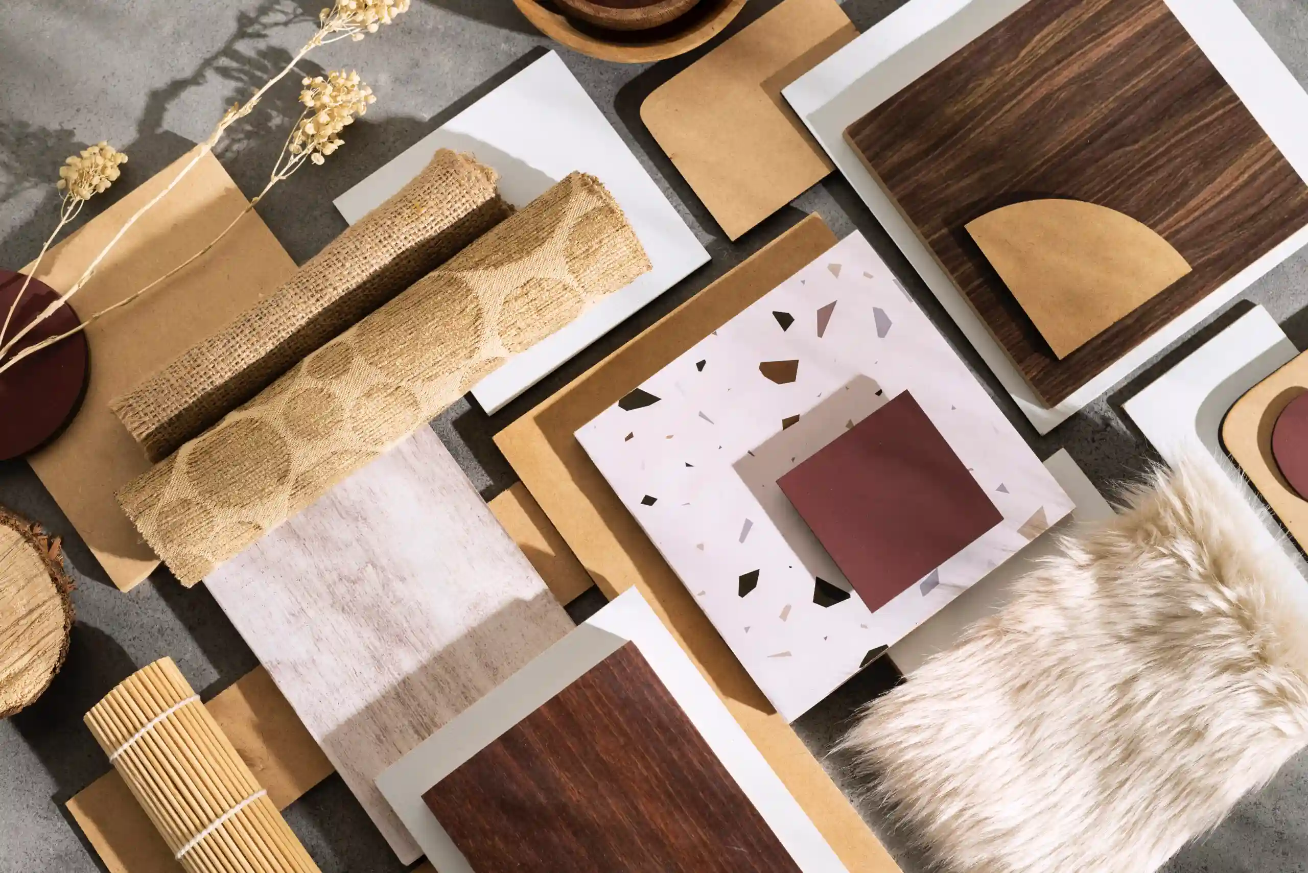 Interior wall decoration materials